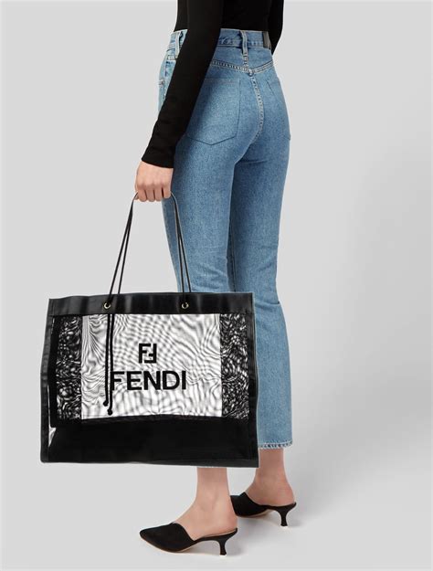 fendi shopper clssica|fendi shopper tote on sale.